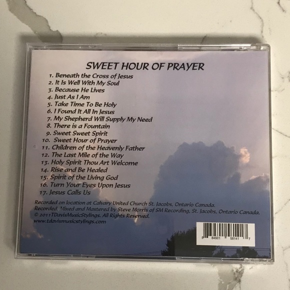 Sweet Hour of Prayer Piano Stylings of Tara Davis 2011 - Picture 2 of 3